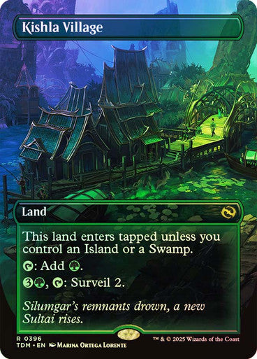 Kishla Village Borderless Foil