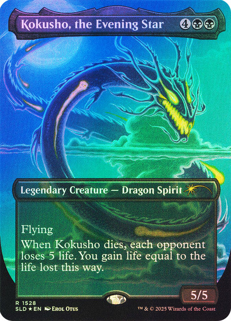 Kokusho, the Evening Star Secret Lair Foil