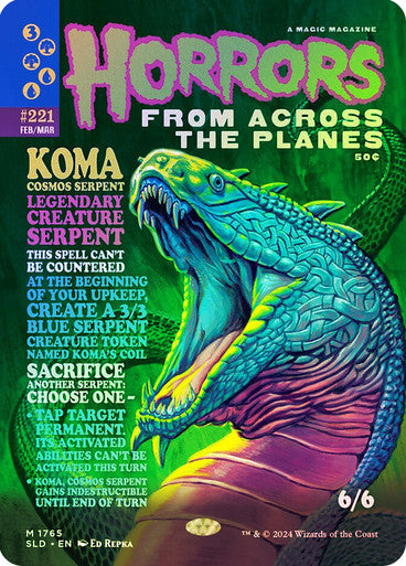 Koma, Cosmos Serpent Secret Lair Foil