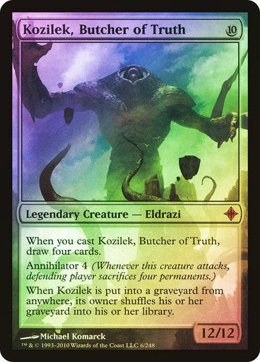 Kozilek, Butcher of Truth Foil