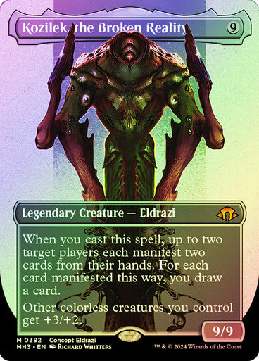 Kozilek, the Broken Reality Borderless Foil