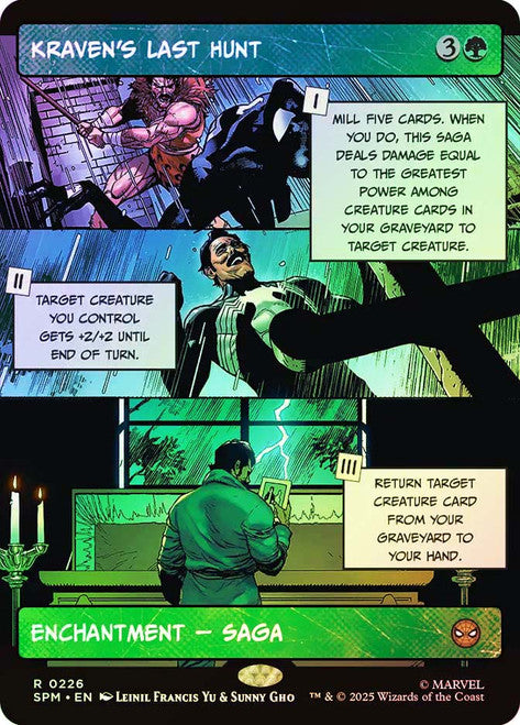 Kraven's Last Hunt Showcase Foil