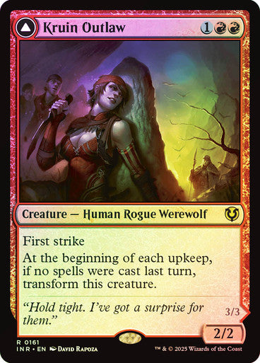 Kruin Outlaw // Terror of Kruin Pass Foil