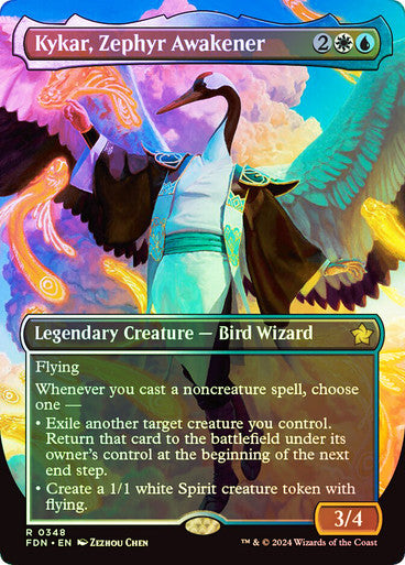 Kykar, Zephyr Awakener Borderless Foil