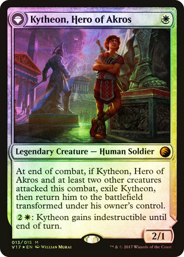 Kytheon, Hero of Akros // Gideon, Battle-Forged Foil