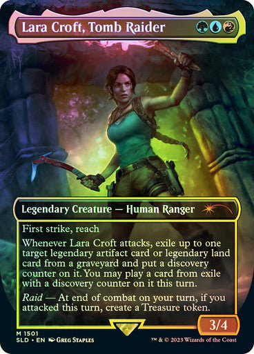 Lara Croft, Tomb Raider Secret Lair Foil Borderless (Tomb Raider)