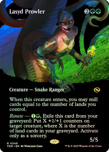 Lasyd Prowler Borderless Foil