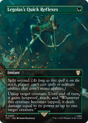 Legolas's Quick Reflexes Borderless