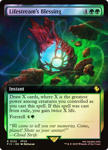 Lifestream's Blessing Extended Foil