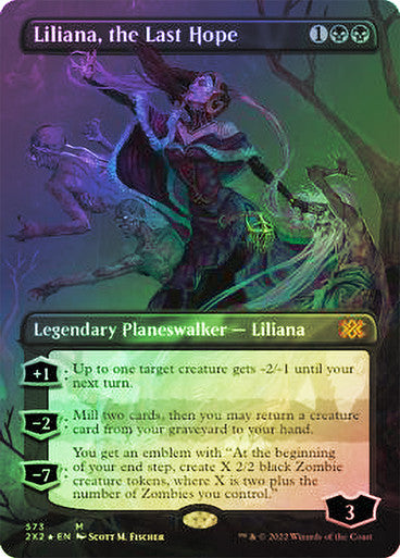 Liliana, the Last Hope Textured Foil
