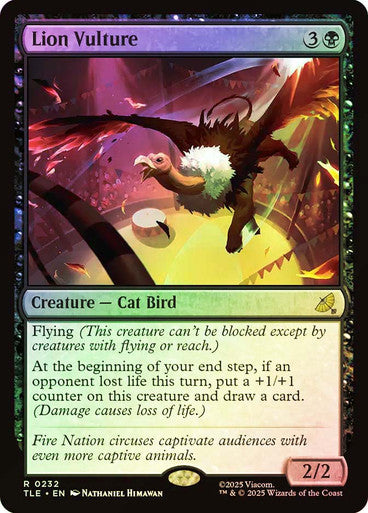 Lion Vulture Foil