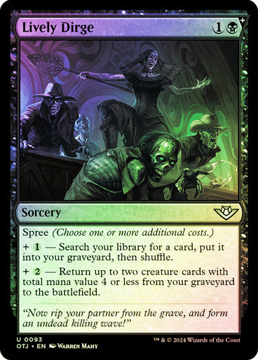 Lively Dirge Foil