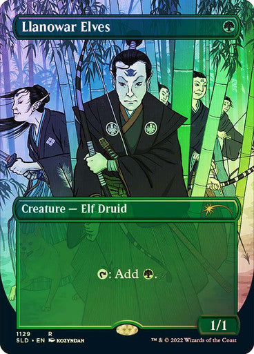 Llanowar Elves Secret Lair Foil