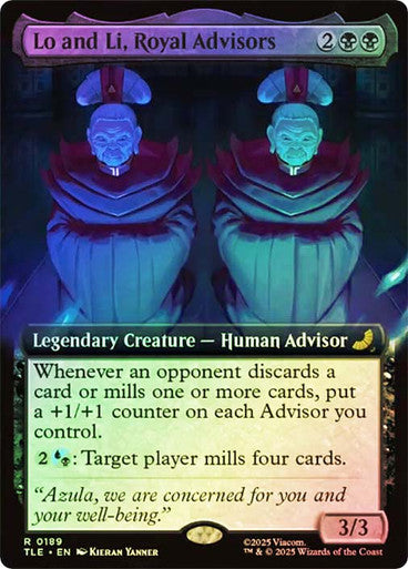 Lo and Li, Royal Advisors Extended Art Foil