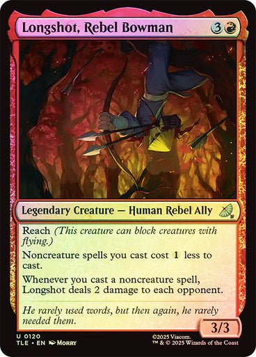 Longshot, Rebel Bowman Foil