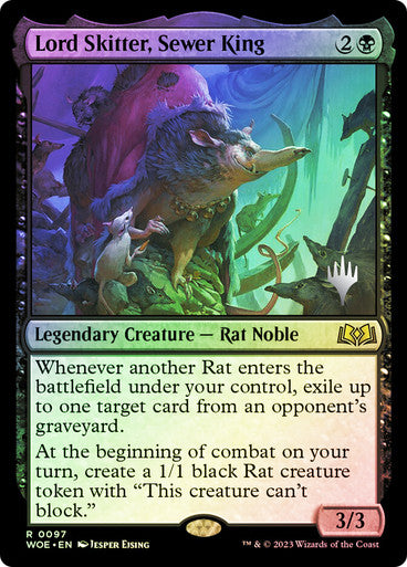 Lord Skitter, Sewer King Foil (Promo Pack)