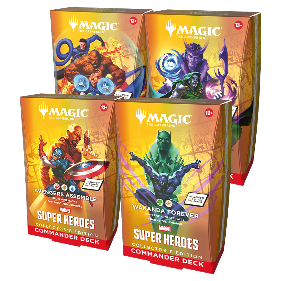 Marvel Super Heroes Collector Commander (Set de 4)