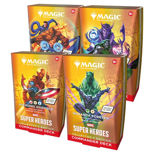 Marvel Super Heroes Collector Commander (Set de 4)