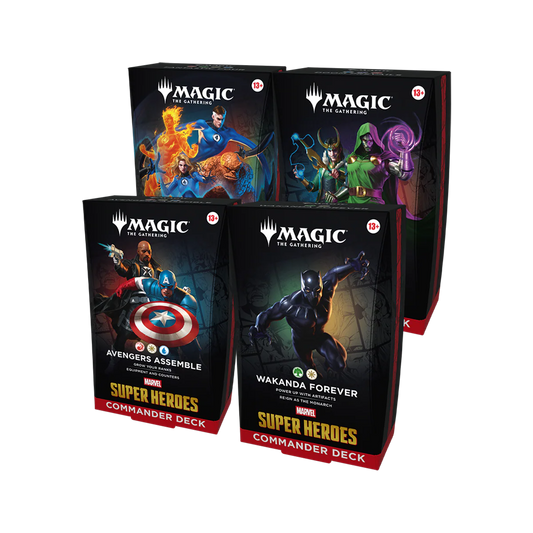 Marvel Super Heroes Commander (Set de 4)