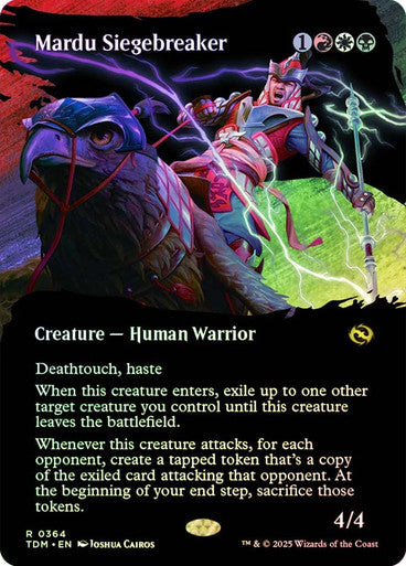 Mardu Siegebreaker Borderless Foil