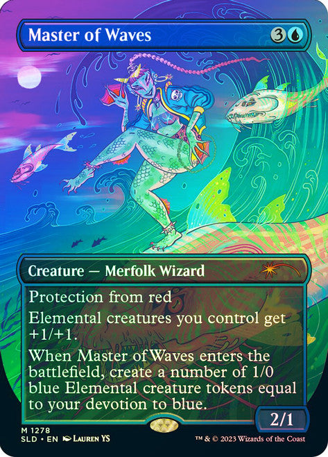 Master of Waves Secret Lair Foil