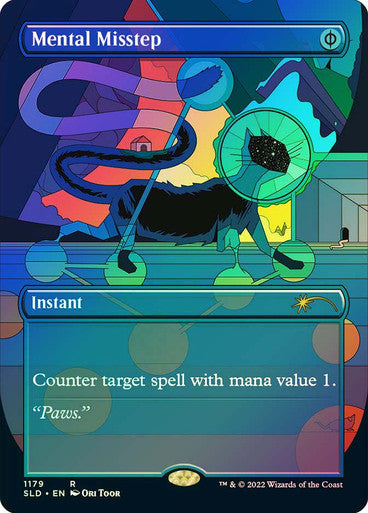Mental Misstep Borderless Secret Lair Foil