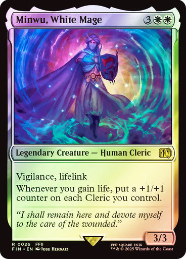 Minwu, White Mage Foil