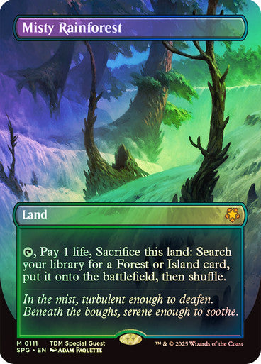 Misty Rainforest Borderless Foil Special Guest
