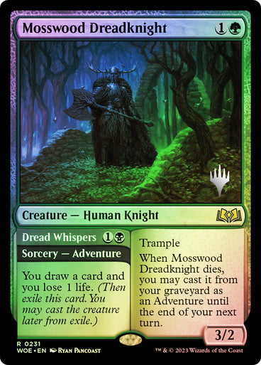 Mosswood Dreadknight // Dread Whispers Foil