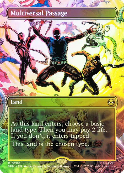 Multiversal Passage Borderless Foil