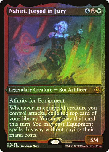 Nahiri, Forged in Fury Etched Foil