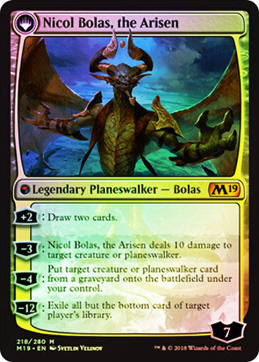 Nicol Bolas, the Ravager // Nicol Bolas, the Arisen Foil