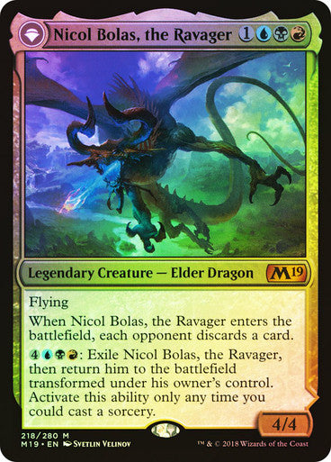 Nicol Bolas, the Ravager // Nicol Bolas, the Arisen Foil