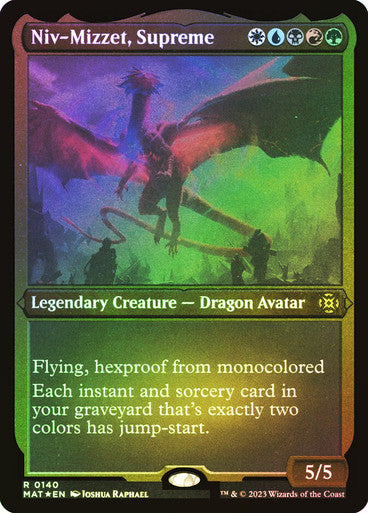 Niv-Mizzet, Supreme Etched Foil