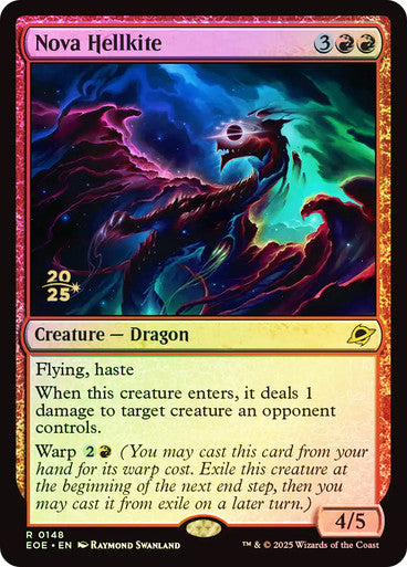 Nova Hellkite Foil (Prerelease)