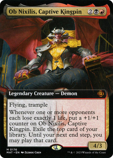 Ob Nixilis, Captive Kingpin Extended Art