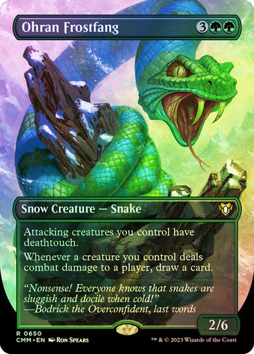 Ohran Frostfang Borderless Foil