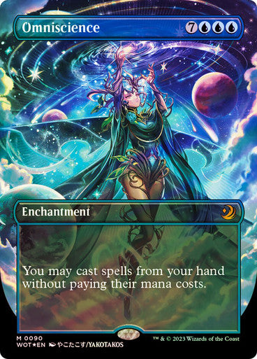 Omniscience Borderless Anime Confetti Foil