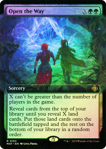 Open the Way Extended Art Foil