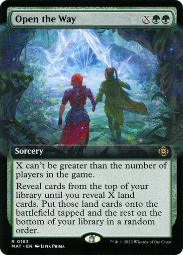 Open the Way Extended Art
