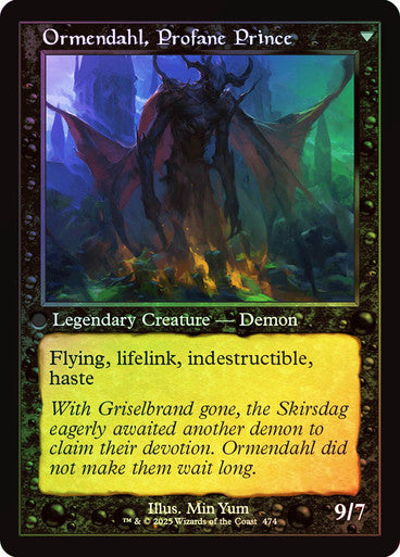 Westvale Abbey // Ormendahl, Profane Prince Retroframe Foil