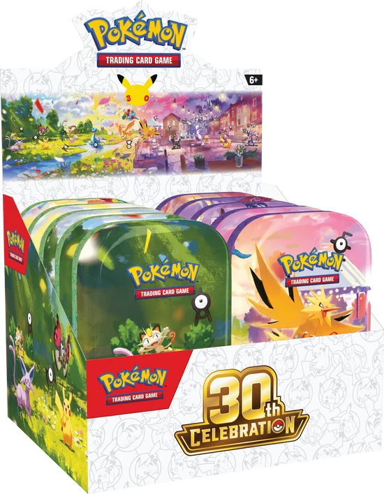 Pokemon 30th Anniversary Mini tin