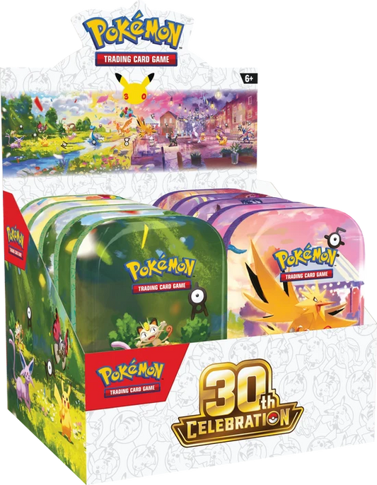 Pokemon 30th Anniversary Mini tin