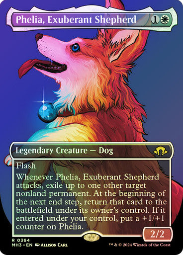 Phelia, Exuberant Shepherd Borderless Foil