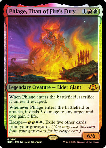 Phlage, Titan of Fire's Fury Foil