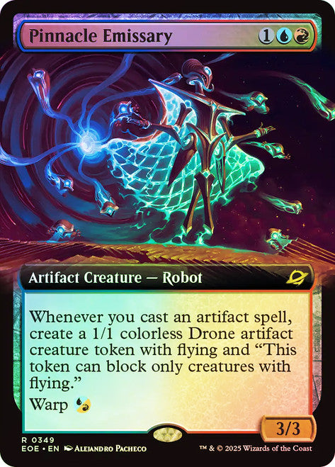 Pinnacle Emissary Extended Art Foil