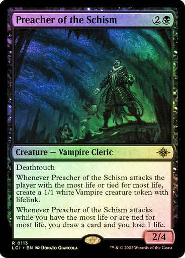 Preacher of the Schism Foil