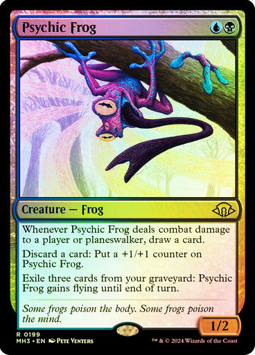 Psychic Frog Foil