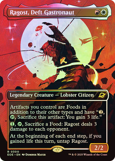 Ragost, Deft Gastronaut Borderless Foil
