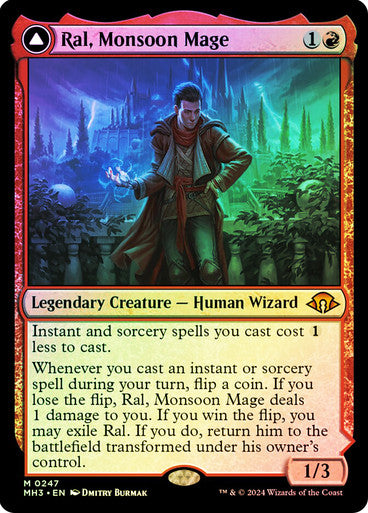 Ral, Monsoon Mage // Ral, Leyline Prodigy Foil